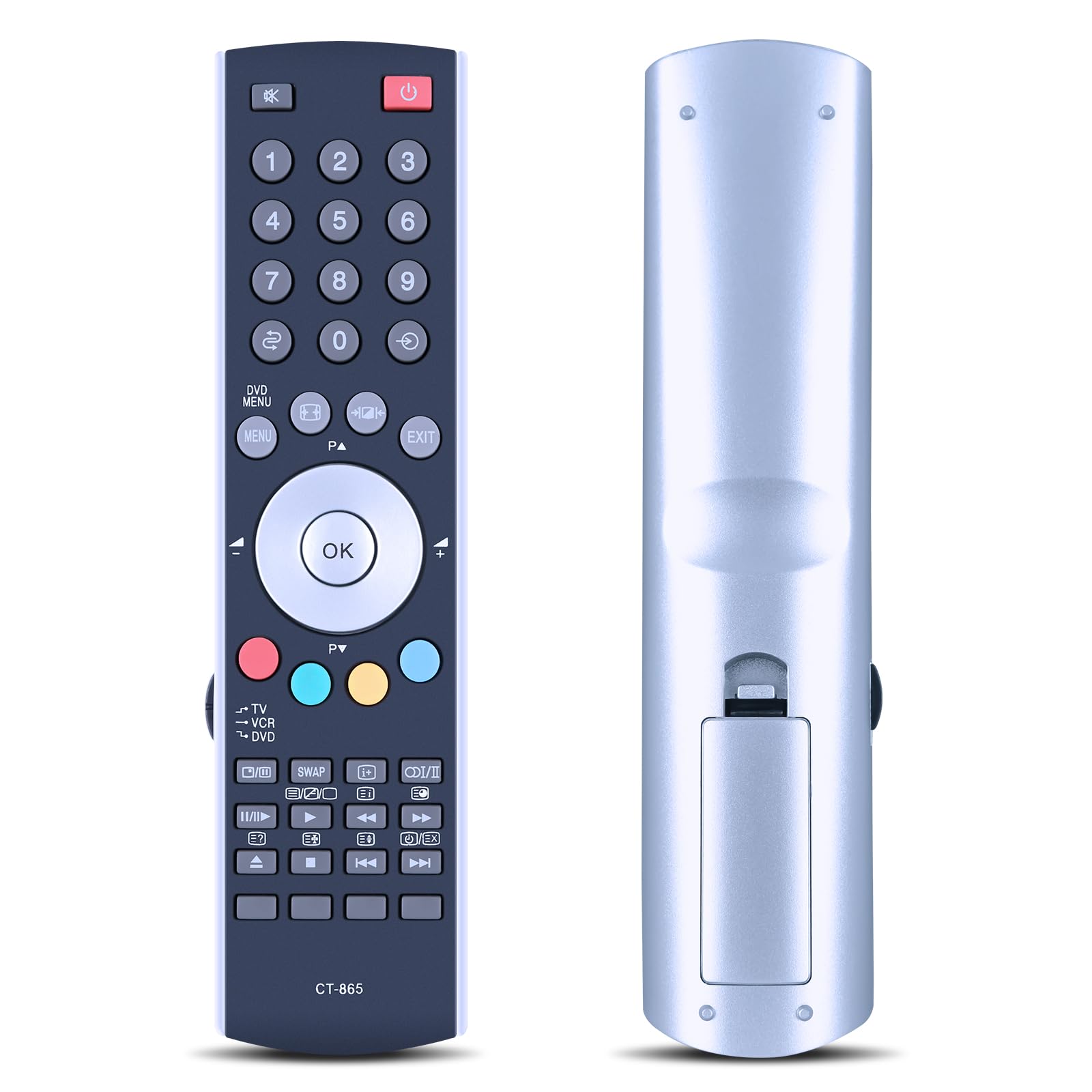 TCNOUMT Yedek CT-865 uzaktan kumanda Toshiba TV CT865 32-WL68P